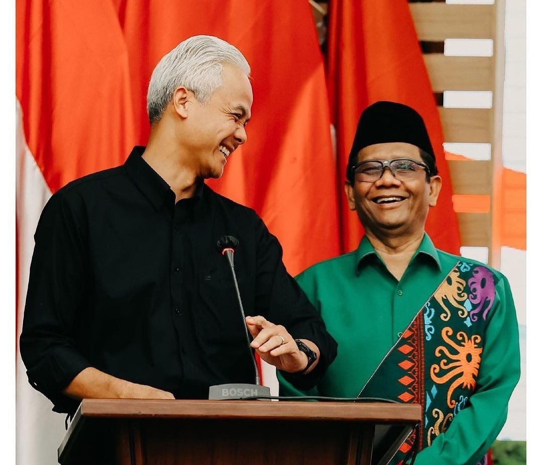 MAHFUD MD RESMI BAKAL CAWAPRES GANJAR PRANOWO