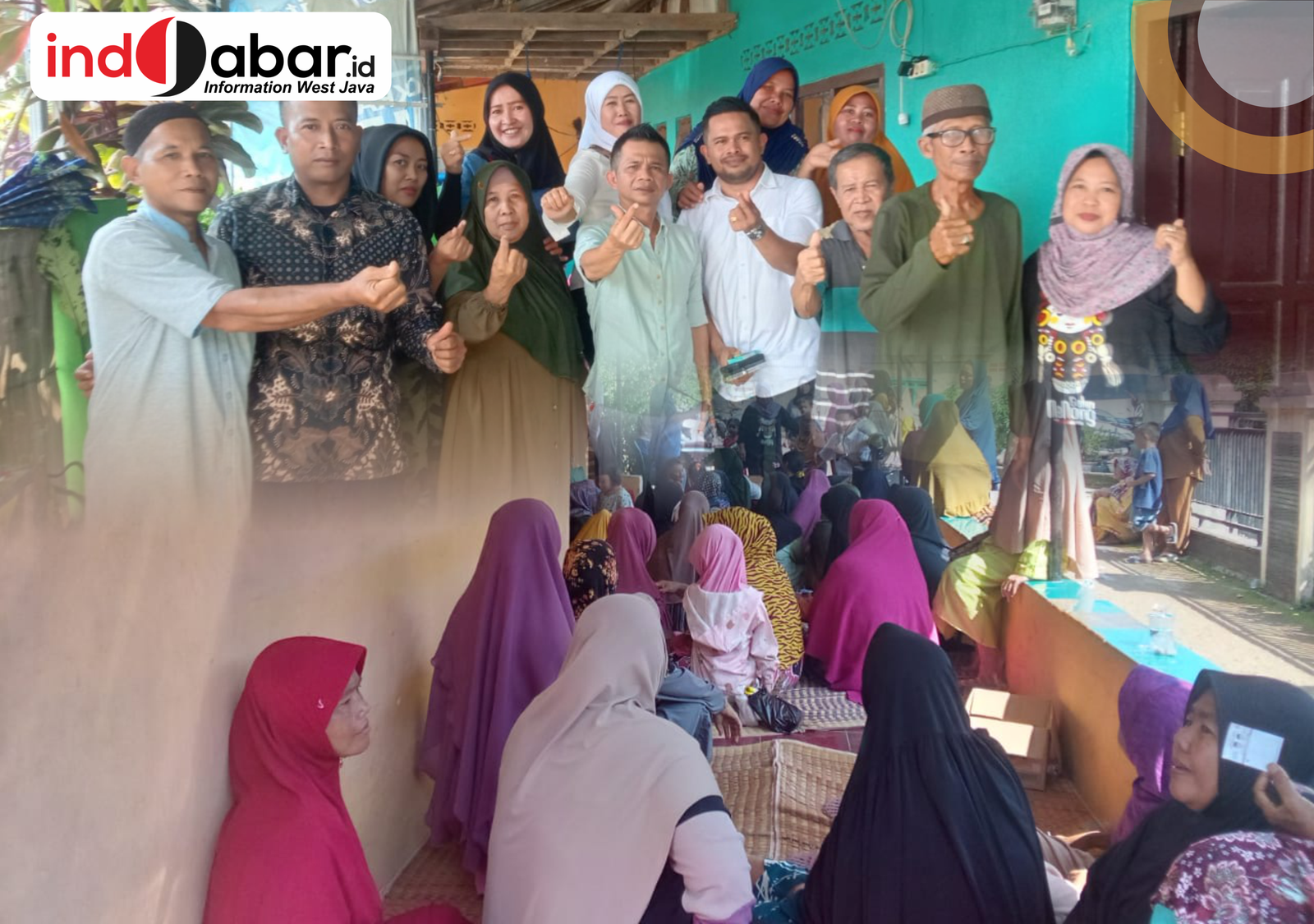 Warga Citalang Doakan Om Zein dan Abang Ijo Jadi Bupati dan Wakil Bupati Purwakarta