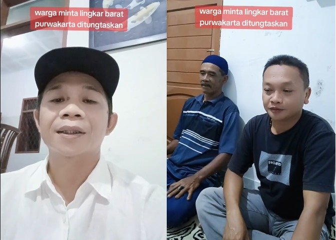 Kerap Terisolir, Calon Bupati Purwakarta, Om Zein Janji Perbaiki Ruas Jalur Lingkar Barat Purwakarta